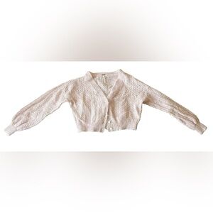 Free People Alpaca Knit Girly Pink Romantic Fairycore Pastel Sweater Size S